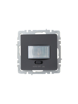 Датчик движения BRITE ДС10-1-БрГ механизм графит IEK BR-MS10-N-150-05-K53