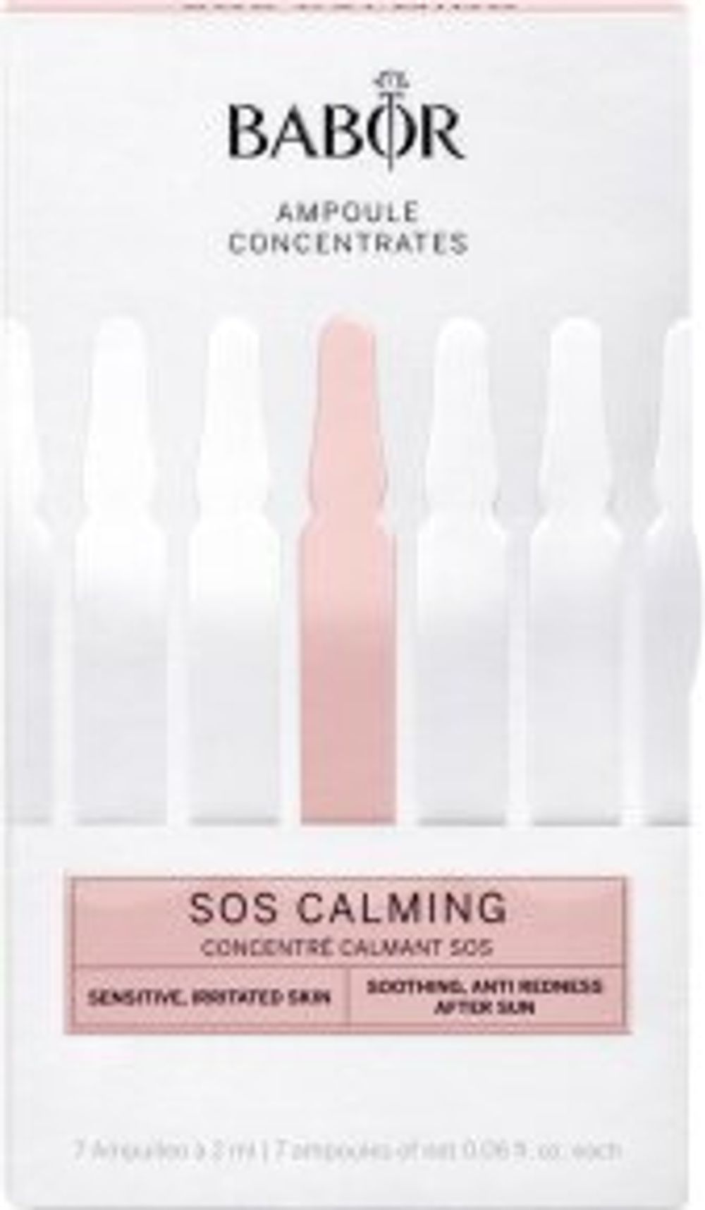 Ампулы для лица "Успокаивающие" BABOR Ampoule Concentrates SOS Calming