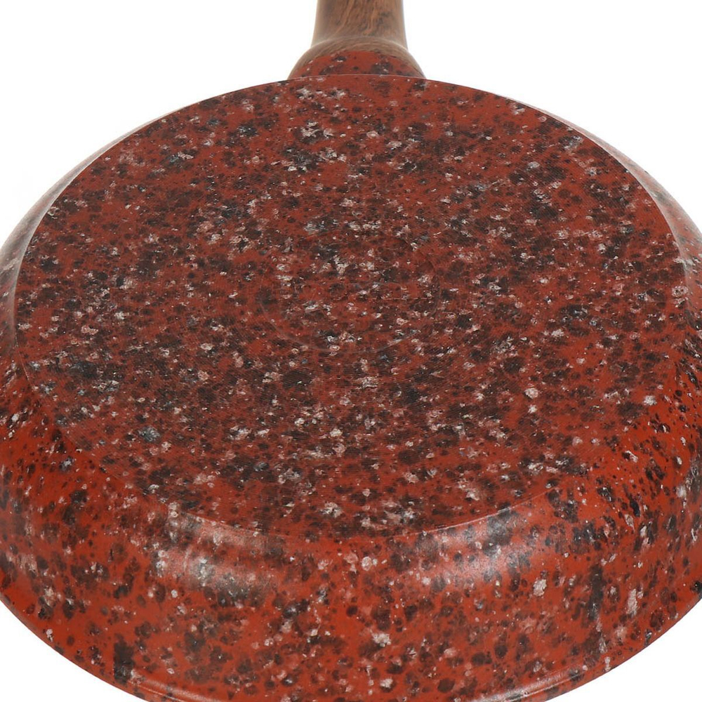 Сковорода алюминий, 24 см, антиприг, Гурман, Granit Red, ГМ2401 ГР
