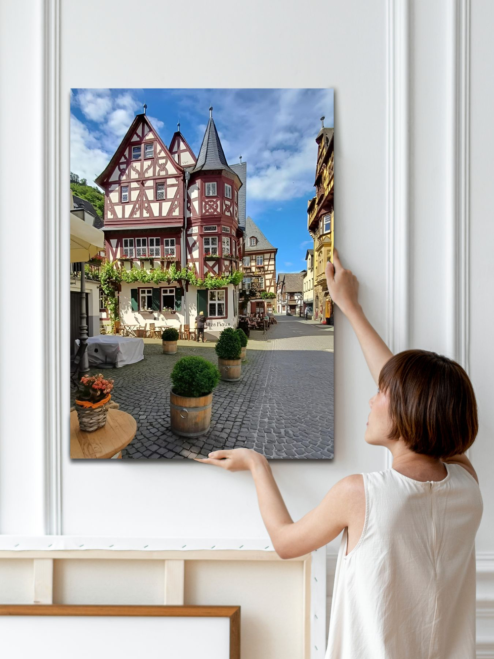 Картина Туманные огни для интерьера 50x70см 1шт.