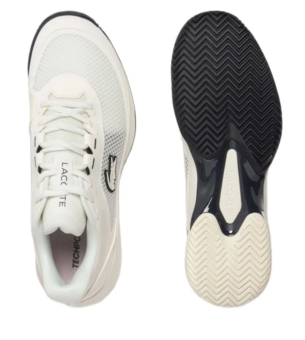 Теннисные кроссовки Lacoste Tech Point Tennis - off white/black