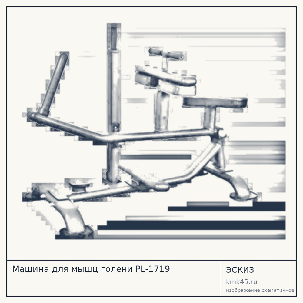 Машина для мышц голени PL-1719 — от 53 000 ₽