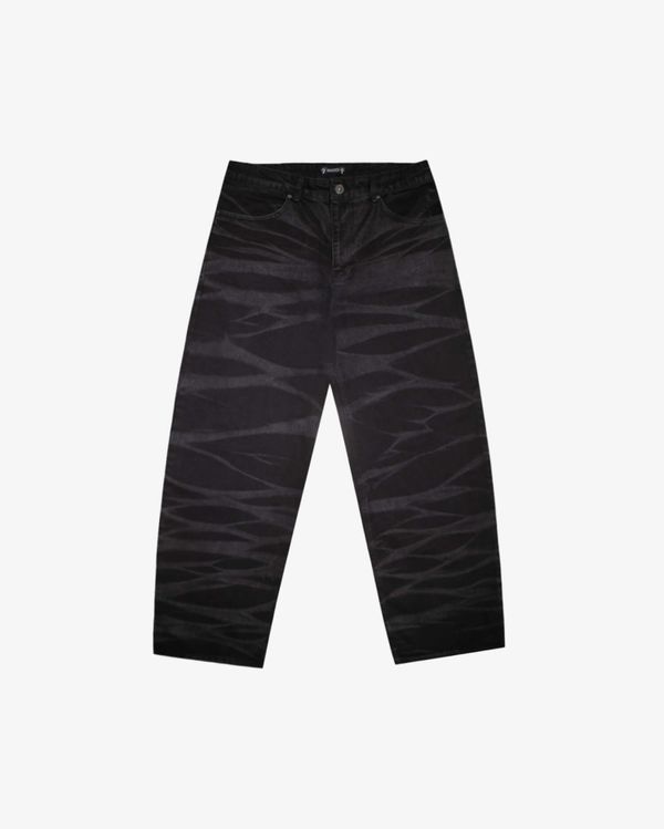 Джинсы Loose Fit Punk черные