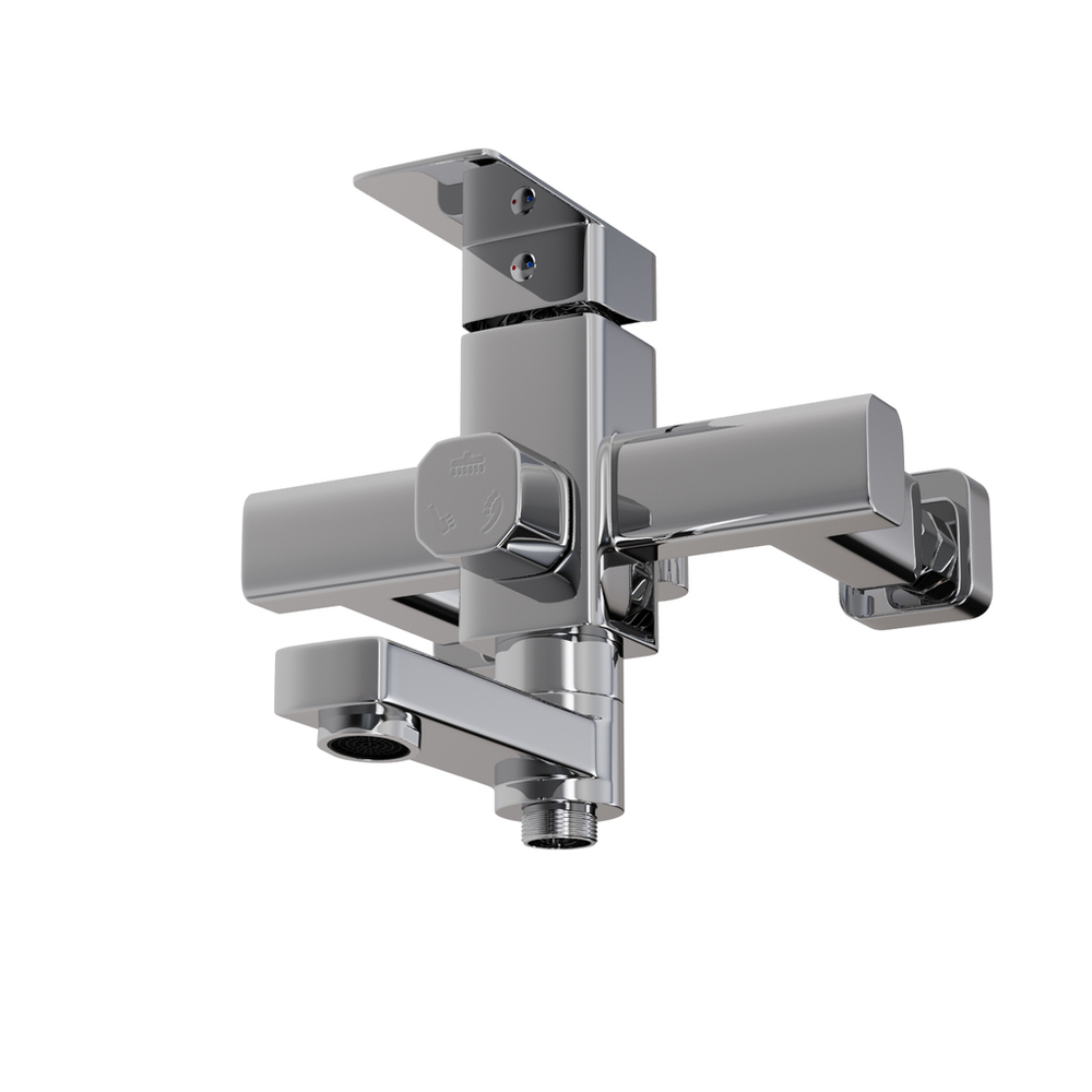Душевая система 40к MIXLINE МЛ2433 (ML2433) излив лейка 1 позиция +лейка "Тропический душ" ХРОМ