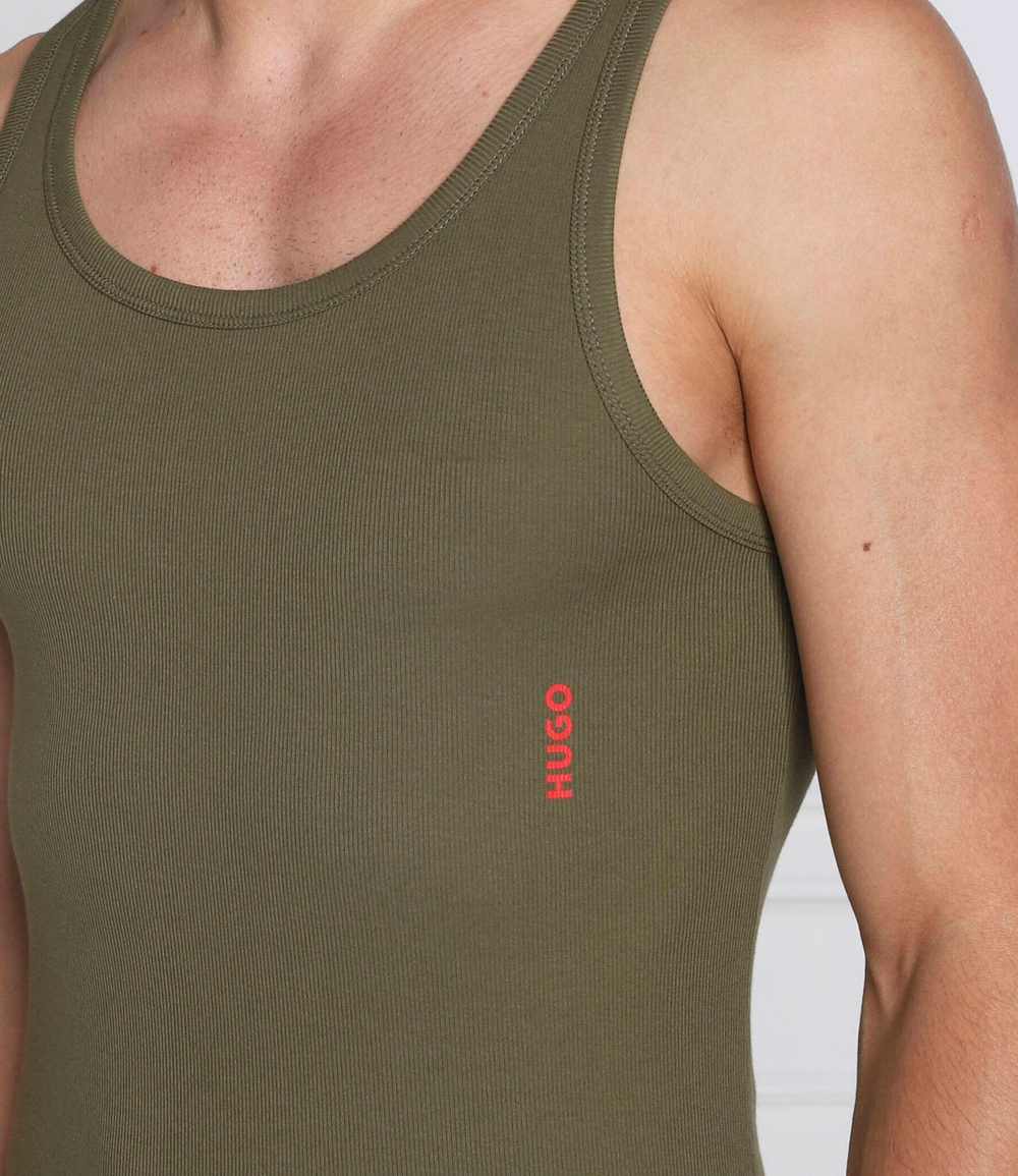майка 2 шт. Hugo Bodywear - оливковый(50469790)