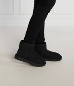 Кожаные угги w classic mini ii UGG - черный(1016222)