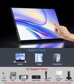 14" Портативный сенсорный монитор VCHANCE 4K OLED 3840x2400, 60 Гц