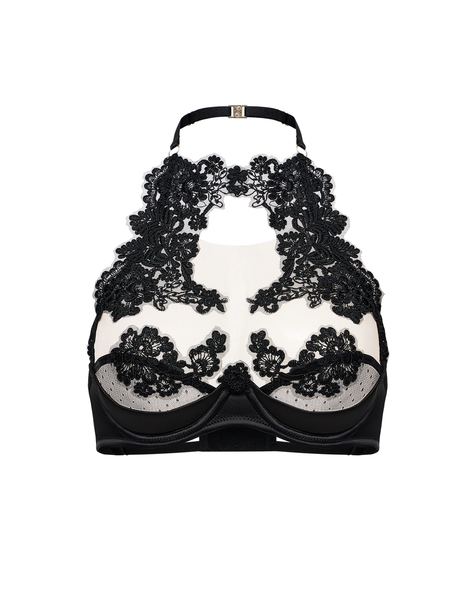 топ Kiara black черный
