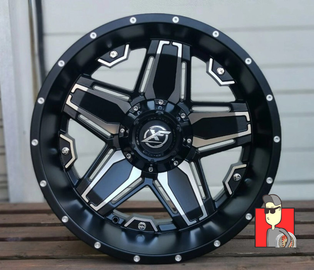 Комплект дисков XF OFF Road 20x10 et-12 5x139.7/5x150