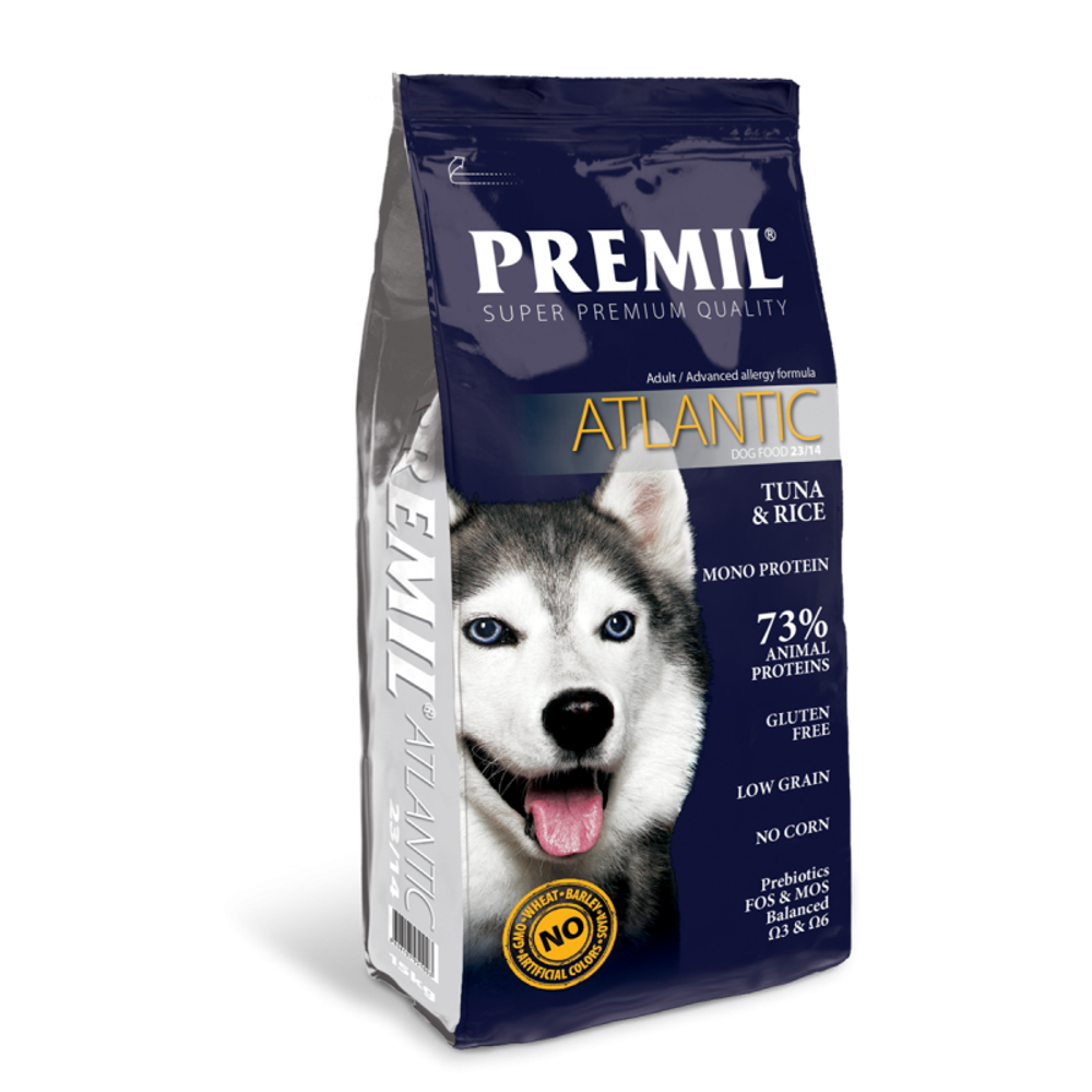 Premil Корм для собак Atlantic 0,9кг, блок 20шт.