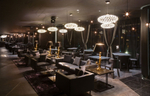 Pendant design lamp Raimond Zafu by Moooi (Gold,  D 75 cm)