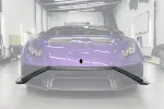 Карбоновая губа переднего бампера для Lamborghini Huracan STO 2021+ Ламборгини Хуракан