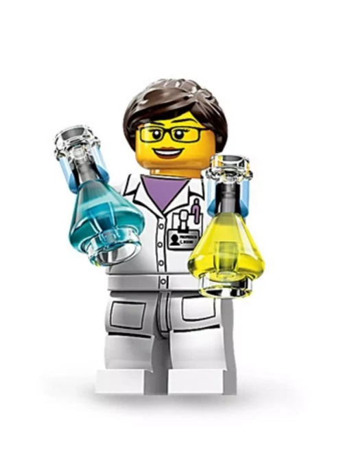 Минифигурки LEGO Minifigures 11 серия 71002 Учёный
