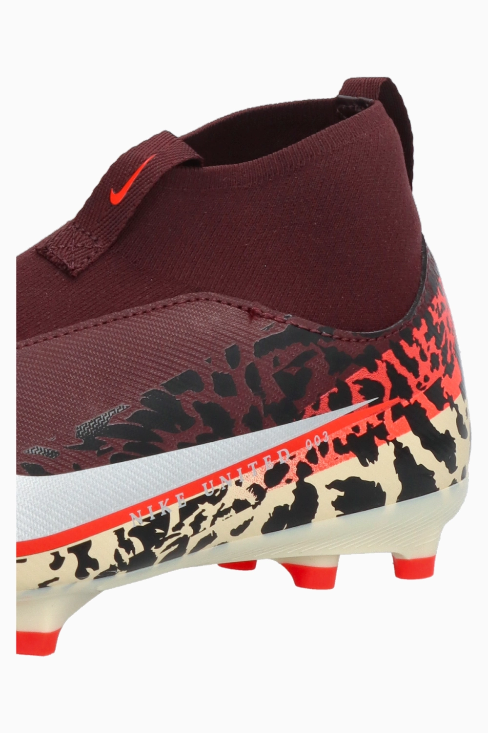 Бутсы Nike Zoom Mercurial Superfly 10 Academy FG/MG Junior - бордовый