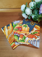 Полотенце кухонное, 3 шт, 45х60см, вафельное