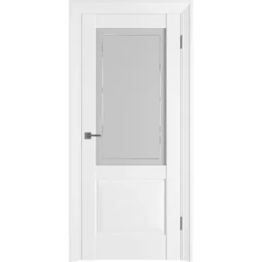 Межкомнатная дверь пэт Витон 02C white со стеклом