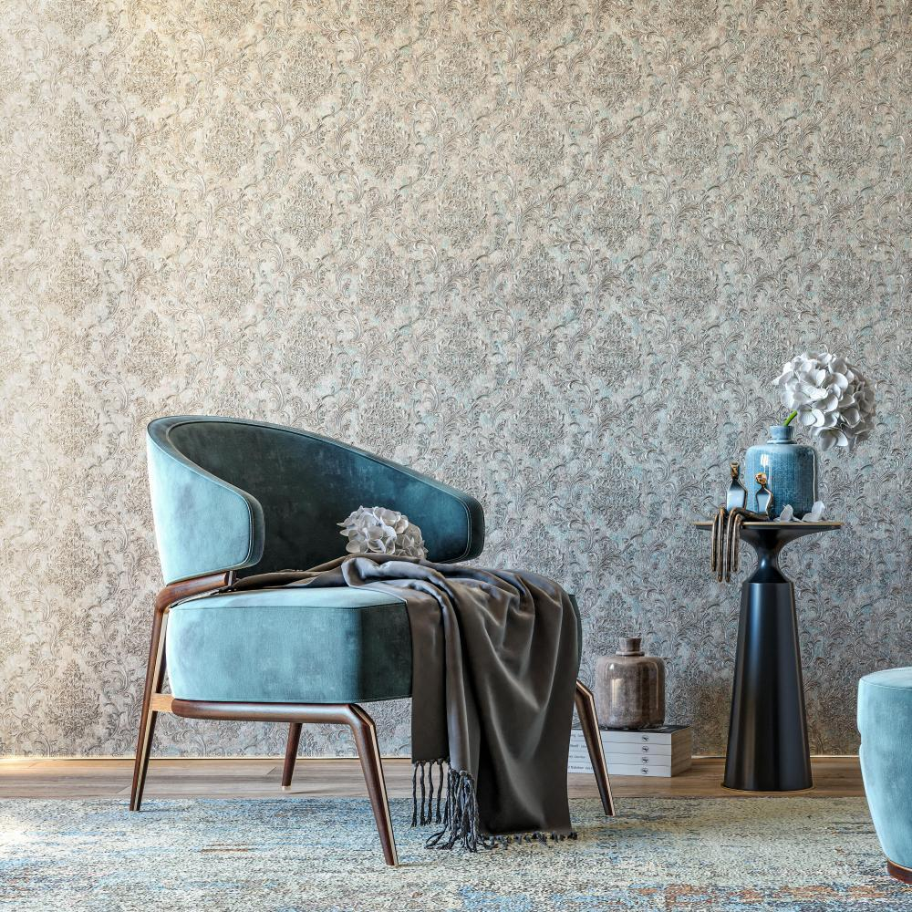 Обои виниловые HC71781-27 PALITRA HOME Diamond, классический орнамент, основа флизелин, 1.06х10 м