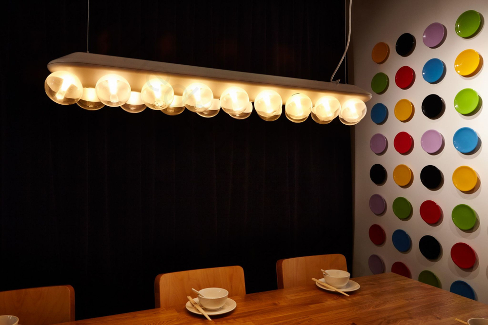 Pendant design lamp  Prop Light double horizontal by Moooi