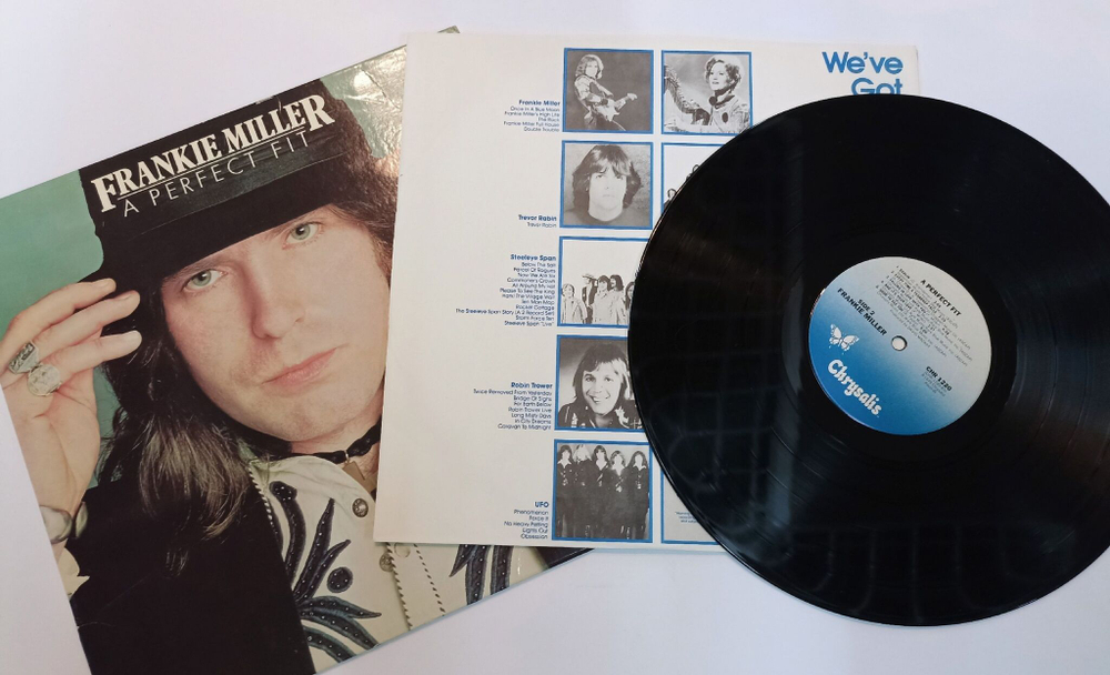 Винтажная виниловая пластинка LP Frankie Miller A Perfect Fit (USA 1979 Promo)
