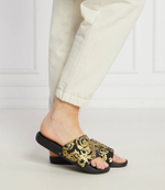 Шлепанцы Versace Jeans Couture - черный(76VA3SQ3ZS365)