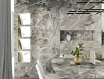 Rex Authentic Luxe Gold Travertine Silk 6 mm 120x280