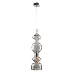 Светильник подвесной Crystal Lux IRIS SP1 A SMOKE