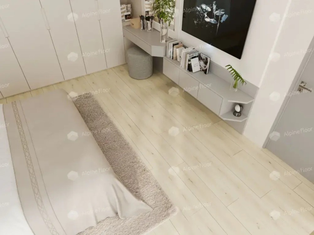 Каменно-полимерная плитка Alpine Floor Соло плюс (Solo Plus) Ададжио ЭКО 14-401