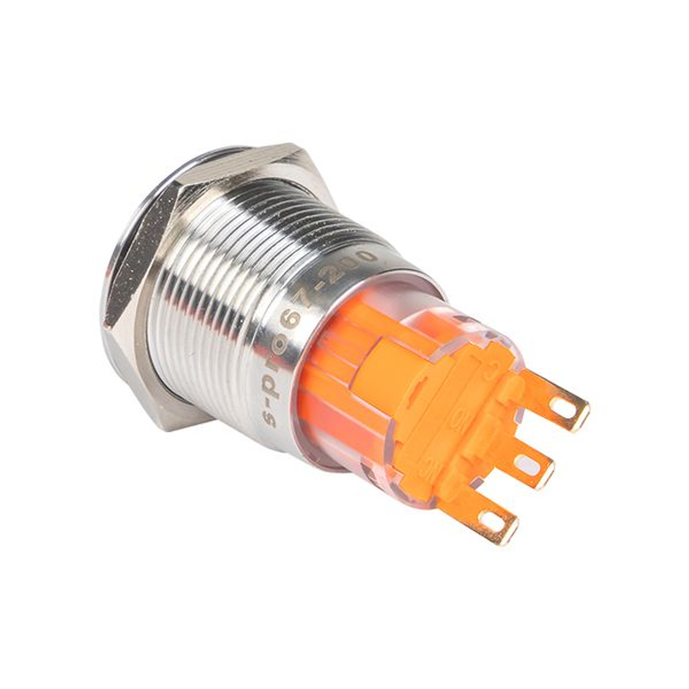 Кнопка S-Pro67 19 мм без фикс. без подсв. EKF PROxima (20.00 шт.)