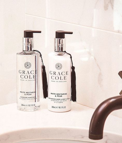Белый нектарин и груша лосьон для рук, Grace Cole
