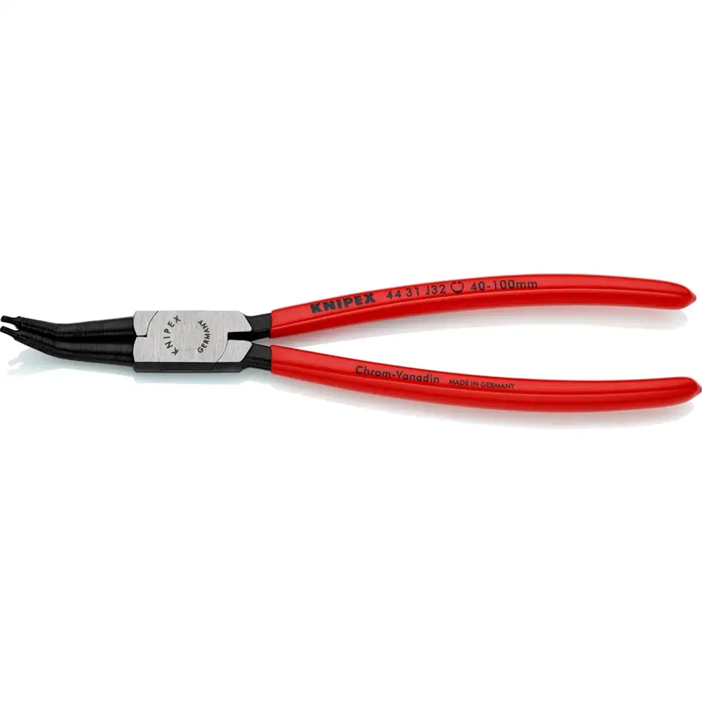 Щипцы для стопорных колец черненые 225 мм Knipex 44 31 J32