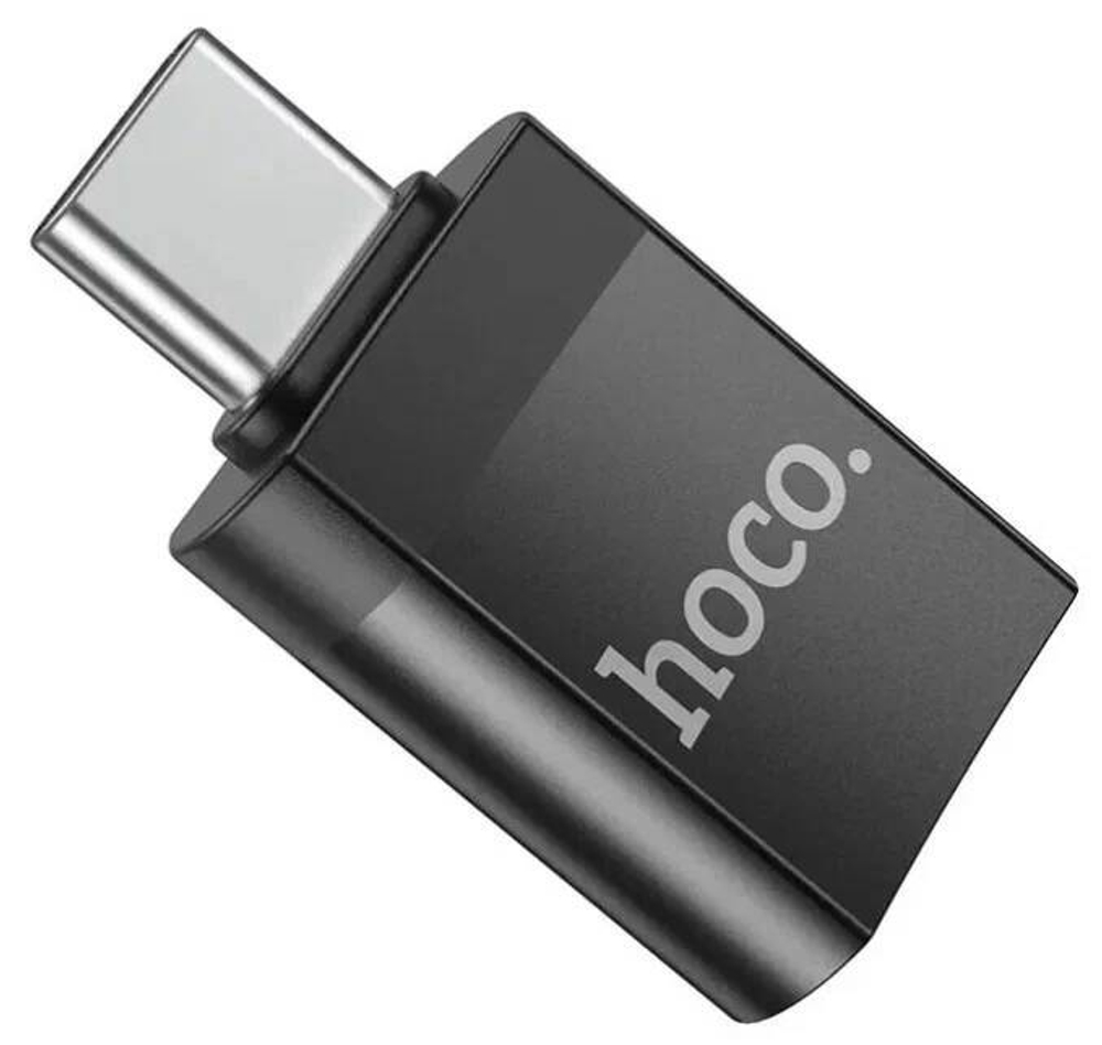 Адаптер-переходник HOCO UA17 Type-C(m) - USB3.0(f) 2A OTG Black