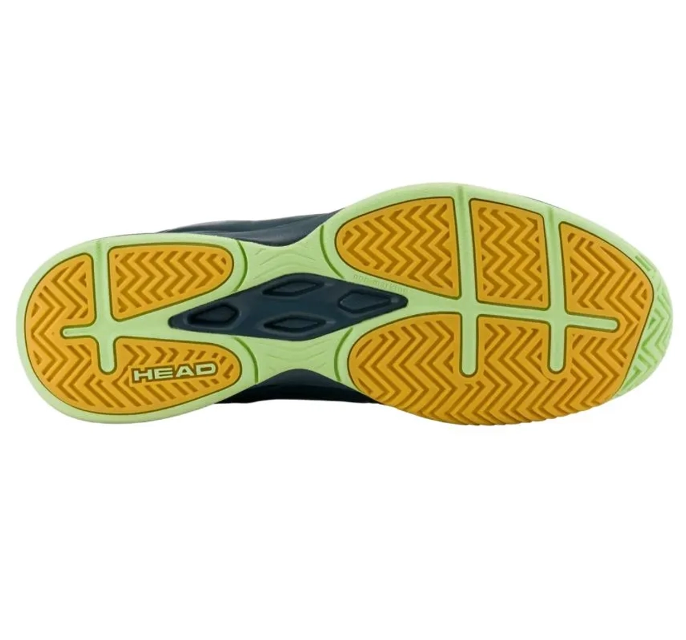 Мужские кроссовки для сквоша/бадминтона Head GRID 3.5 - navy/lime