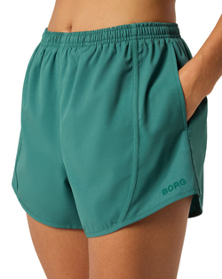 Женские теннисные шорты Bj_rn Borg Sports — mallard green