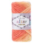 Пряжа Alize (Ализе) Cotton Gold Batik / уп.5 мот. по 100г, 330м, 7687 секционный