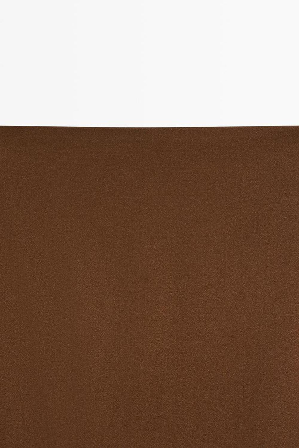 Massimo Dutti Эластичная юбка-миди из шерстяной смеси - Limited Edition, цвет табака