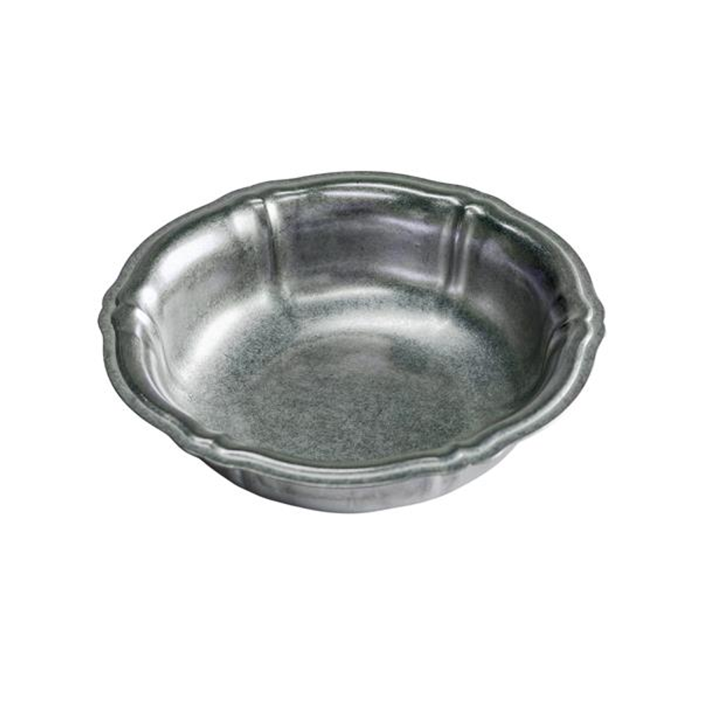 Салатник с рельефом 430 мл, d 16 см h 4,5 см, нерж. сталь, Antique Metal