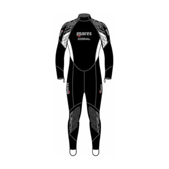 Гидрокостюм Mares Coral монокостюм 0,5 мм черный/белый