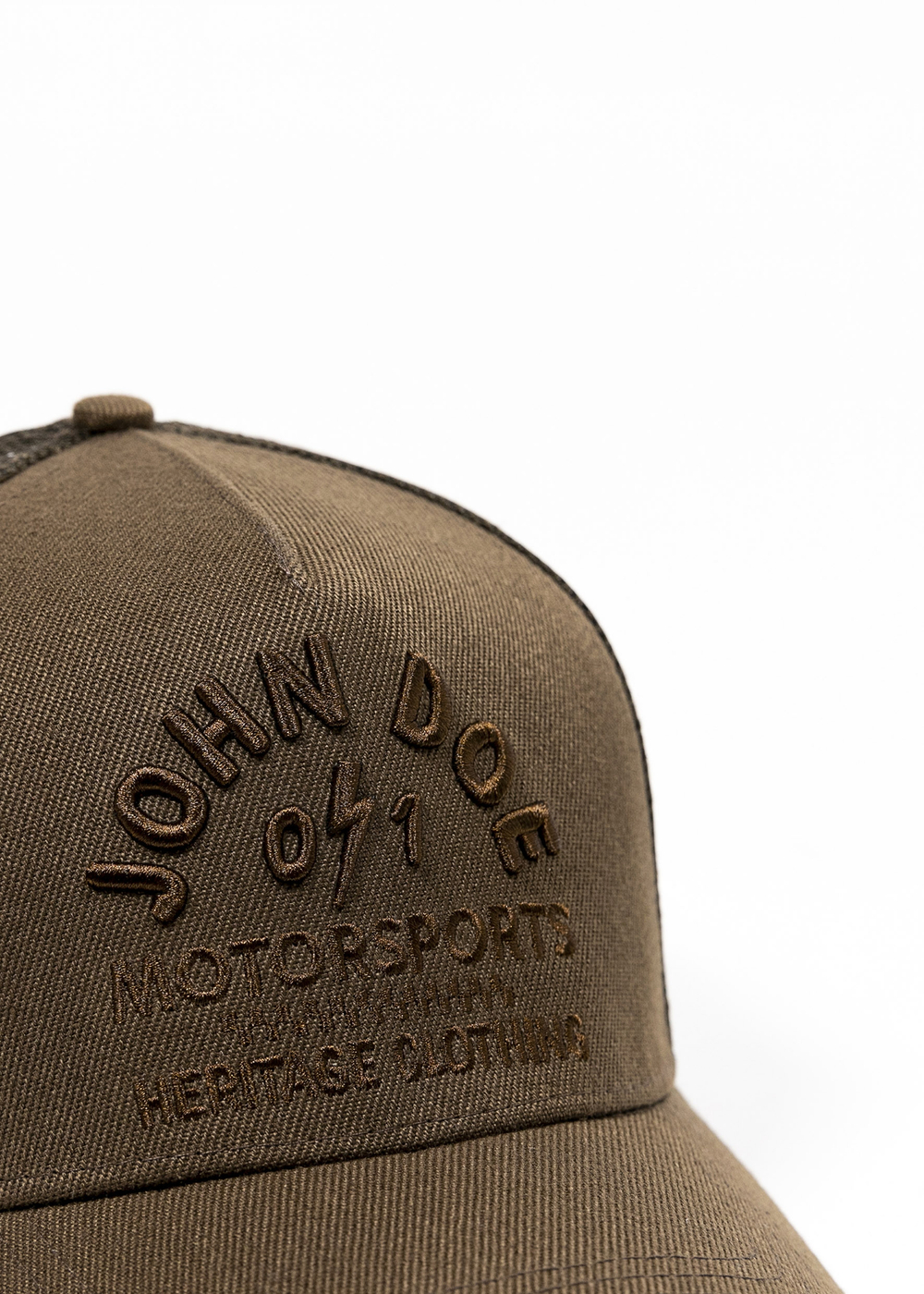 Бейсболка Trucker Hat Brown Heritage John Doe