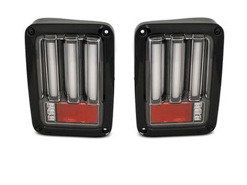 Фонари задние CHRYSLER JEEP WRANGLER JK 07-18 LED BAR BLACK