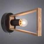 Настенный светильник Arte Lamp BRUSSELS A8030AP-1BK, 1хE27
