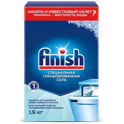 Соль Finish для ПММ 1,5кг