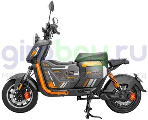 Электроскутер WENBOX U2 PRO 1500W (60V/45Ah) - Чёрный, с коротким сиденьем фото №4