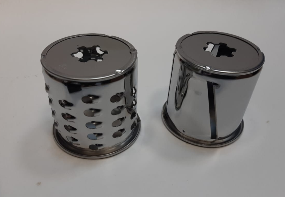 Комплект терок для мясорубки MOULINEX (Мулинекс)+ корпус и толкатель - SS-1530000135