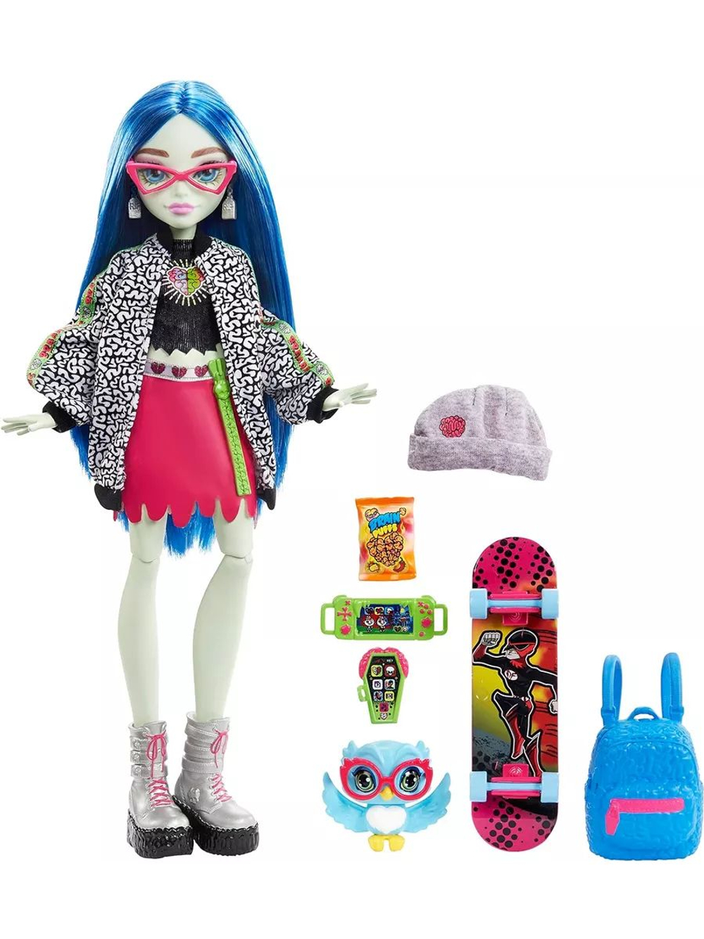 Монстер Хай Гулия Базовая с питомцем / Ghoulia with pet G3