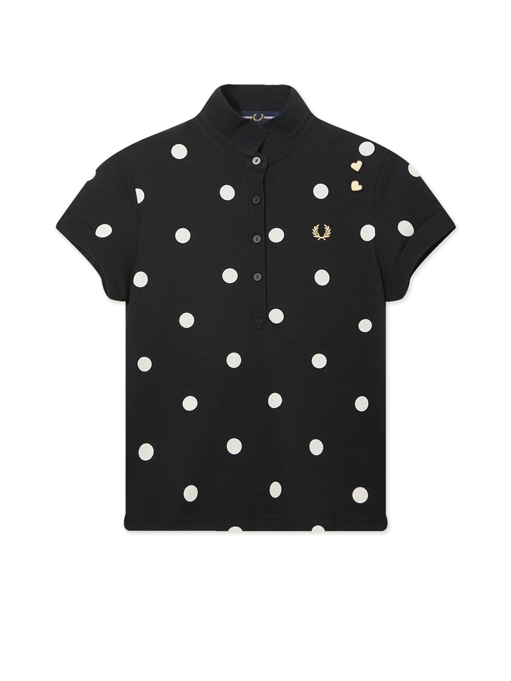 Рубашка Поло Кор. Рукав Polka Dot Polo Shirt