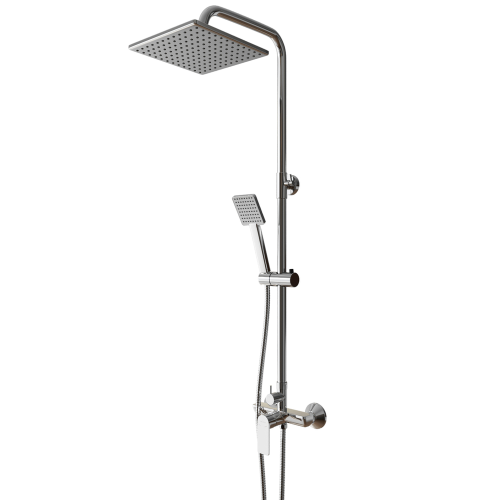 Душевая система 35к MIXLINE МЛ2426(ML2426) лейка 1 позиция +лейка "Тропический душ" ХРОМ