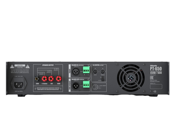 CVGAUDIO PT-650 профессиональный высококачественный усилитель мощности, мощность 650W/100V