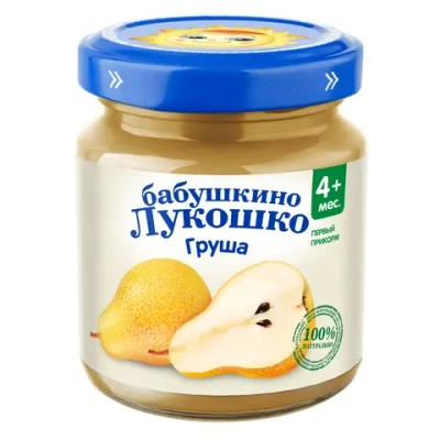 Пюре Бабушкино лукошко Груша с 4 мес 100 г