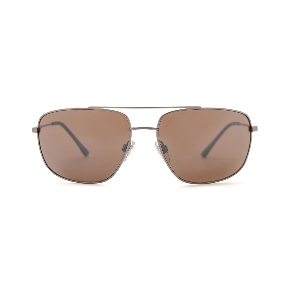Солнцезащитные очки Megapolis 716 Brown пилот стальные