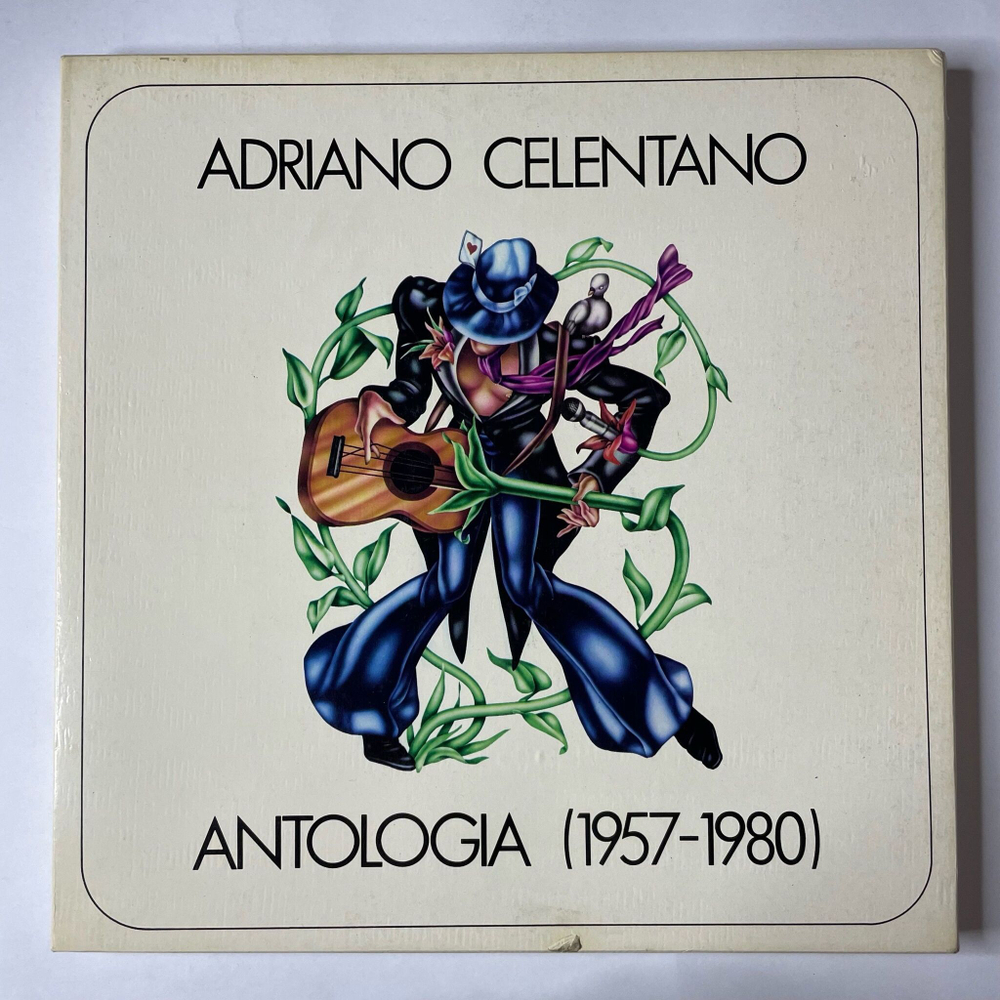 Винтажная виниловая пластинка LP Adriano Celentano Адриано Челентано Antologia (1957-1980) 5LP